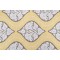 Robert Allen Kavali Printed Cotton Drapery Fabric in Dandelion 