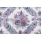 Robert Allen Sissy Printed Cotton Drapery Fabric in Purple 
