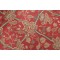 Thibaut Denmark Printed Cotton Linen Decorator Fabric in Red and Cream F96032