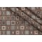 Squares Upholstery Fabric in Blue Mocha