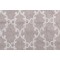 Thibaut Roselli Trellis AW2562 Embroidered Linen Drapery Fabric in White on Lavender 