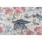 Hamilton Teahouse Toile Printed Cotton Drapery Fabric in Slate 