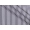 PK Lifestyles Everyday Ticking Printed Cotton Drapery Fabric in Noir 