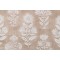 P Kaufmann Floral Batik Printed Cotton Linen Drapery Fabric in Sand 