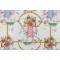 Harrison Howard Before The Raj Printed Cotton Drapery Fabric in Ivory 