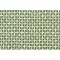 Lacefield Cross-Chatham White Printed Cotton Blend Drapery Fabric in Emerald