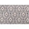 PK Lifestyles Ikat Stitchery Embroidered Drapery Fabric in Shadow