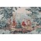 Covington Bosporus Printed Linen Blend Drapery Fabric in 299-English Green 