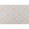Thibaut Carole F99189 Printed Linen Blend Drapery Fabric in Beige and Aqua 