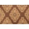 Thibaut Montgomery F96015 Printed Linen Blend Drapery Fabric in Brown