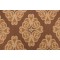 Thibaut Montgomery F96015 Printed Linen Blend Drapery Fabric in Brown