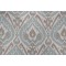 Belle Maison Maya Printed Sheer Drapery Fabric in Mist for Fabricut 