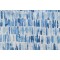 Waverly Fallen Drops Printed Cotton Drapery Fabric in Sky 