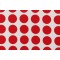 OKC Great Spot Printed Polyester Outdoor Fabric in Red 