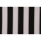 Premier Prints Canopy Stripe Printed Cotton Drapery Fabric in Black & White