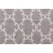 Thibaut Roselli Trellis AW2561 Sheer Embroidered Drapery Fabric in White on Dark Grey