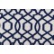 Iman Home Sultana Lattice Flocked Drapery Fabric in Luna