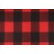 Premier Prints Buffalo Check Printed 7 oz Cotton Drapery Fabric in Red Black