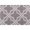 Valiant Fabrics Deco Embroidered Drapery Fabric in Grey