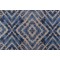 PK Lifestyles Valerian Tile Damask Decorator Fabric in Sapphire 