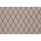 Diamond Woven Outdoor Pouf Fabric in Grey/Natural