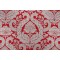 Suburban Home Betsy Printed Linen Drapery Fabric in Red 