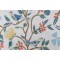 Lacefield Birds Of Paradise Printed Cotton Drapery Fabric in Canary 