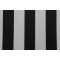 Premier Prints Vertical Printed Polyester Outdoor Fabric in Black/Beechwood