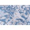 P Kaufmann Edo River Printed Cotton Drapery Fabric in Porcelain 