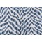P Kaufmann Zebra Skin Printed Cotton Drapery Fabric in Indigo 