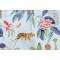Tommy Bahama Heavenly Kingdom Printed Cotton Drapery Fabric in Aegean