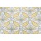 Robert Allen Painted Damask Printed Cotton Drapery Fabric in Leaf
