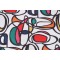 Covington Wow Printed Cotton Drapery Fabric in 100-Multi 