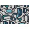 Covington Wow Printed Cotton Drapery Fabric in 52-Cabana Blue 