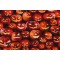 Fabrics of SoHo Packed Jack O'lanterns Printed Cotton Craft Fabric in Pumpkin for Timeless Treasures 