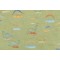 Robert Kaufman Dino Darlings SRKD-22508-30 Printed Cotton Craft Fabric in Fern 