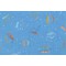 Robert Kaufman Dino Darlings SRKD-22510-73 Printed Cotton Craft Fabric in Lake 