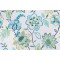 Covington Laylani Printed & Embroidered Cotton Drapery Fabric in 548-Isle Waters 