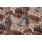PK Lifestyles Thriving Printed Cotton Blend Drapery Fabric in Mushroom 