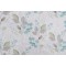 Stof France Ruscus Printed Drapery Fabric in Turquoise 