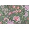 Stof France Morgane Printed Cotton Blend Drapery Fabric in Vert 