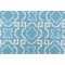 Suburban Lattice Printed Cotton Drapery Fabric