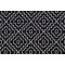 Valiant Fabrics Cascade Embroidered Drapery Fabric in Black 