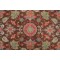 Thibaut Mahal F964133 Printed Linen Blend Drapery Fabric in Chocolate 