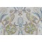Thibaut Peacock Garden F924360 Printed Linen Drapery Fabric in Aqua