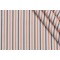 Thibaut Resort Ticking W716039 Woven Cotton Decorator Fabric in Grey and Orange