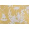 Thibaut South Sea F916024 Printed Linen Blend Drapery Fabric in Yellow 