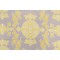 Anna French Halie F936115 Printed Linen Blend Drapery Fabric in Grey and Lemon for Thibaut