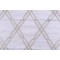 1 Yard Thibaut Fusion Trellis W736149 Embroidered Linen Drapery Fabric in Grey