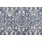 Thibaut Sansome F94151 Printed Linen Blend Drapery Fabric in Navy